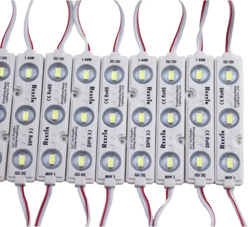 Miniatura 2 de Módulo superbrillante de 200 unidades, con 3 ledes, 5630, 5730, SMD, 40-45 lúmenes por LED, luz decorativa impermeable, para cartel con letras