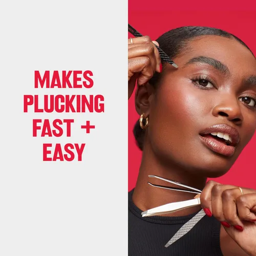Miniatura 6 de Revlon Pinzas multiusos para depilación, pinzas de punta inclinada de alta precisión para hombres, mujeres y niños, acero inoxidable (paquete de 1)
