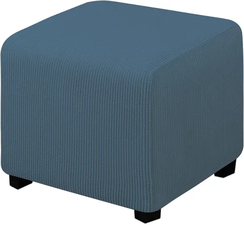 Miniatura 24 de Easy-Going Funda Elástica para Otomana Taburete de Almacenamiento Plegable Protector de Muebles Funda Rectangular Suave con Parte Inferior Elástica
