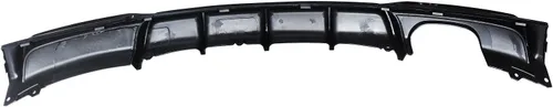 Miniatura 7 de NINTE Difusor trasero para BMW Serie 3 F30 F31 M Sport parachoques 2012-2018 2019 negro brillante izquierdo solo escape trasero parachoques labio