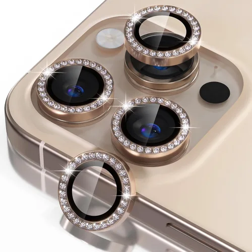 Miniatura 22 de Misea Compatible con iPhone 17 Pro/iPhone 17 Pro Max Protector de Lente de Cámara Brillante, Vidrio Templado 9H Cubierta de Cámara Protector