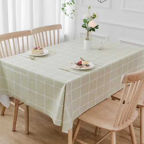 Miniatura 10 de JZY - Mantel de vinil resistente para mesa de cocina o comedor - Mantel de PVC lavable para mesa rectangular Aves-2