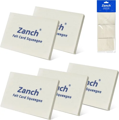 Miniatura 7 de Zanch Herramientas de tinte de ventanas, escobilla de fieltro de lana suave para protección contra el tinte de ventanas e instalación de película
