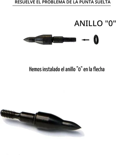 Miniatura 2 de TIGER ARCHERY - Flecha de carbono de 30 pulgadas con puntas extraíbles para arco compuesto y recurvo (paquete de 12 unidades)