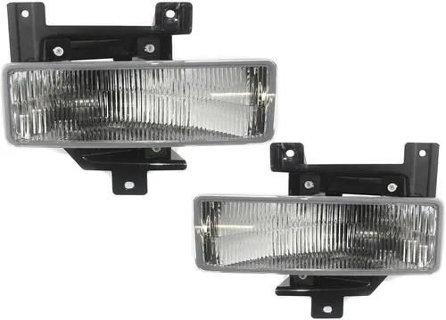 APA - Luz antiniebla de repuesto con bombilla para 97 98 1997 1998 F150 F250 Expedition Par pasajero derecho derecho derecho y conductor izquierdo