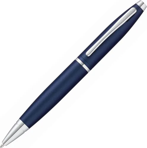 Miniatura 4 de Cross Calais - Bolígrafo recargable con punta media, tinta negra, color azul metálico mate, presentado en una caja de regalo de lujo Azul medianoche