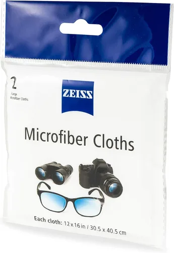 Miniatura 5 de ZEISS Paño de limpieza de lentes de microfibra (paquete de 2) TAMAÑO JUMBO