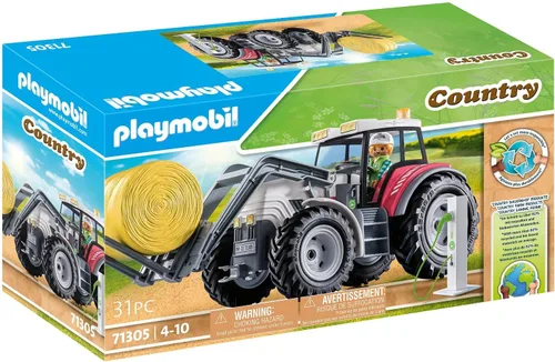 Miniatura 2 de Playmobil Tractor grande con accesorios