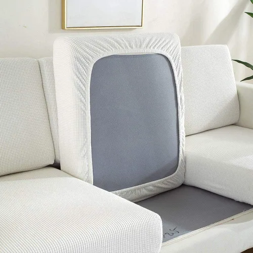 Miniatura 11 de Cojín protector para sala de estar, protege la funda de cojín del sofá, protector de cojín de sofá de alta elasticidad, funda de asiento de sofá