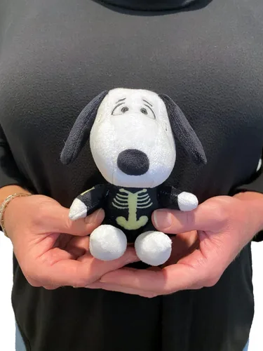 Miniatura 3 de JINX Disfraz de esqueleto Snoopy Mini juguete de peluche de 5 pulgadas, figura de peluche de The Snoopy Show Apple TV+ Series para fanáticos