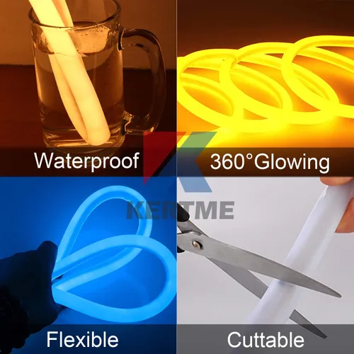 Miniatura 4 de luz LED de neón de 360 grados