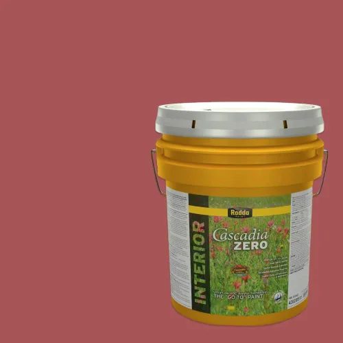 Miniatura 31 de Rodda Paint CASCADIA ZERO - Pintura plana e imprimación para interiores en uno, cuarto de galón, rosa Mullen