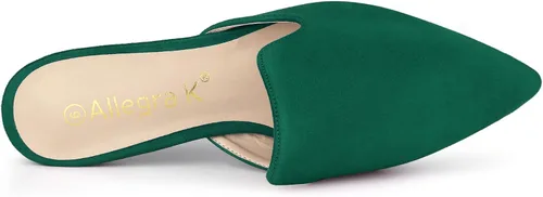 Miniatura 4 de Allegra K Sandalias planas con punta puntiaguda para mujer