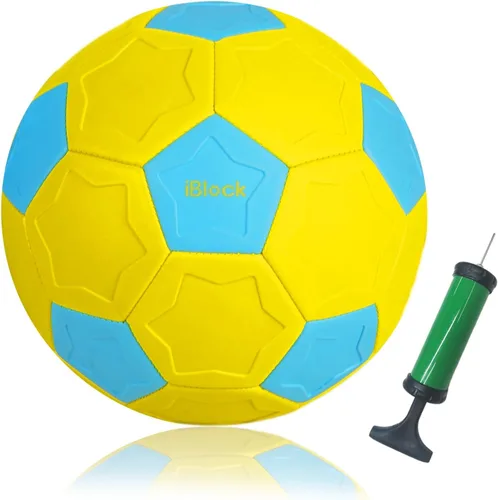 Swerve and Curve - Balón de fútbol tamaño 4, pelota de entrenamiento de fútbol con paneles especiales para jugar, juegos de actividades al aire