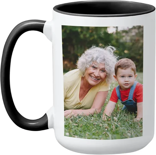 Miniatura 9 de Let's Make Memories Taza con fotos personalizada, taza de café personalizada, tu foto o obra de arte de niños, para ella, cumpleaños, para mamá