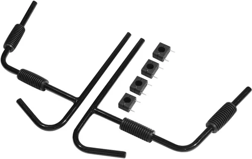 Miniatura 6 de TC-HOMENY Soporte plegable de almacenamiento para kayak montado en la pared, escalera, soporte para kayak, interior y exterior