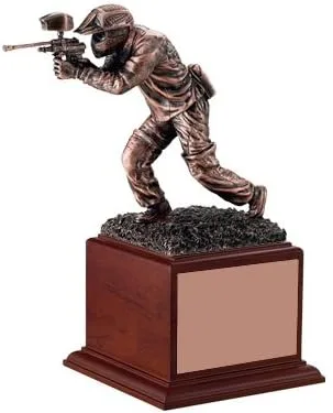 Miniatura 2 de SHOP AWARDS AND GIFTS Paintball Game Trophy Latón