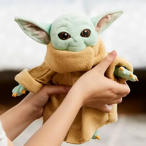 Miniatura 2 de Disney Store Juguete unisex de Grogu Star Wars para niños, peluche de Baby Yoda de The Mandalorian, peluche suave y acurrucable Baby Yoda Dis