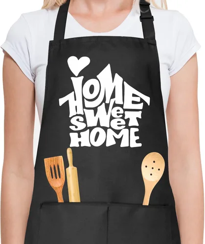 Miniatura 6 de Regalos de inauguración del hogar, delantales para mujeres con bolsillos, delantal de cocina, ideas de regalo para el hogar, delantal de chef