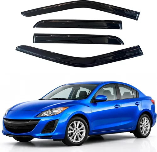Miniatura 98 de Visor para ventana IG para Hyundai Venue 2020-2023, protector contra la lluvia, adhesivo extra duradero, deflector de viento para lado