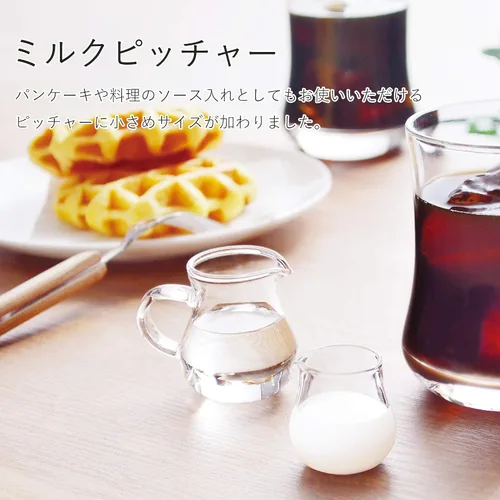 Miniatura 3 de Toyo Sasaki Glass Pitcher, Clear, Approx. 0.3 fl oz (10 ml) TS49002
