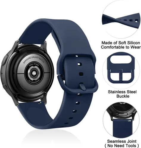 Miniatura 3 de Paquete de 3 bandas deportivas para Amazfit GTS 4 / GTS 4 Mini / Amazfit GTS 3 /Amazfit GTR GTS 2/2 Mini/2e/Amazfit Bip 3 Pro/Bip 3/Bip U Pro/Bip