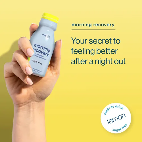 Miniatura 2 de Morning Recovery - Electrolito de recuperación matutina, fórmula patentada para hidratar mientras bebe, DHM líquido altamente soluble, sin OMG