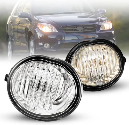 Luces antiniebla aptas para Toyota Matrix 2003-2008 (no compatible con 07-08 Matrix XRS), Pontiac Vibe 2003-2008 Conjunto de luz antiniebla 2 piezas