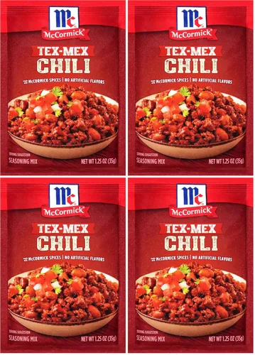 Miniatura 11 de Mezcla de condimento de chile McCormick Tex-Mex Chili de 1.25 onzas
