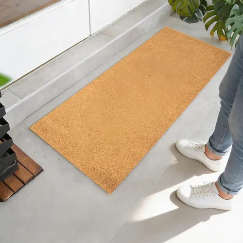 Miniatura 3 de Tapete extra grande para decoración de patio, tapetes de fibra de coco con respaldo de PVC, tapete antideslizante para decoración de granja