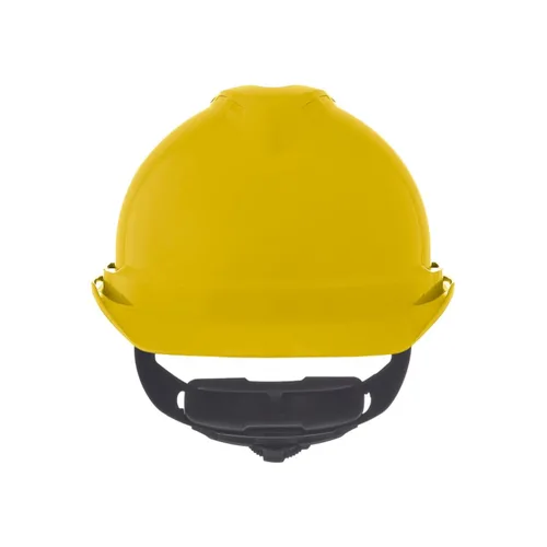 Miniatura 6 de MSA 10034088 V-Gard 500 - Casco de seguridad estilo gorra, con suspensión de trinquete Fas-Trac III, carcasa de polietileno, protección contra