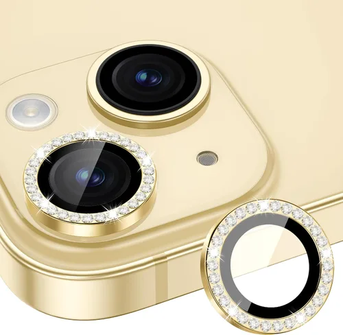 Miniatura 35 de Protector de Lente de Cámara Bling para iPhone 17 Pro / 17 Pro Max, Anillo de Metal con Diamante Individual con Dureza 9H, Protector de Pantalla