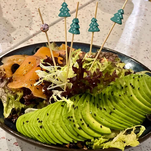 Miniatura 4 de Púas de cóctel de bambú para árbol de Navidad, palillos de dientes decorativos de Navidad para aperitivos, frutas y bebidas, suministros de fiesta