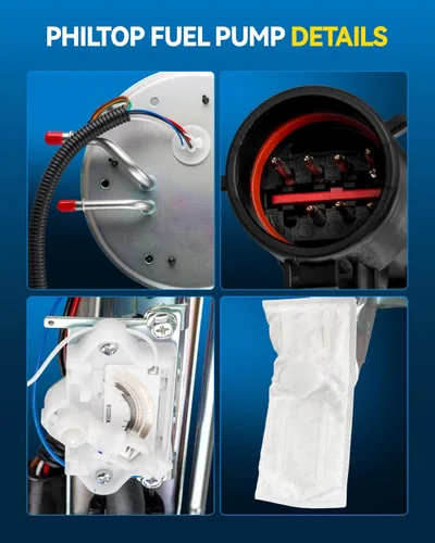Miniatura 2 de PHILTOP Bomba de Combustible para Ford V8 4.6 de 1997, E2222S, Eléctrica, Gasolina, Coche, Pieza Automotriz, Bomba de Combustible