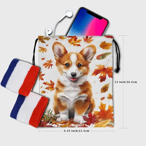 Miniatura 104 de Bolsa de agarre de gimnasia de piel de animal, bolsa de gimnasia con cordón ajustable, bolsa de cuerda para fauna silvestre, Mariposas Galaxy
