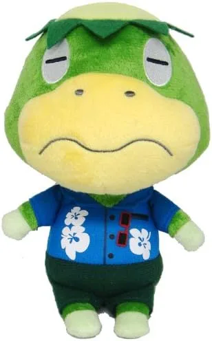 Sanei Animal Crossing New Leaf Doll Kapp'n/Kappei - Peluche de 8.5 pulgadas