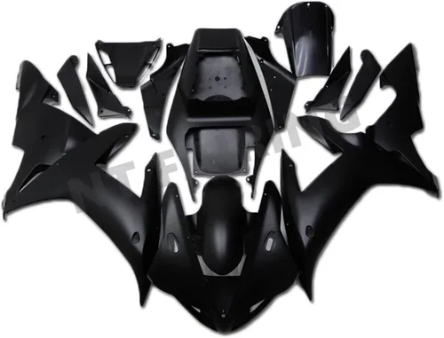 Miniatura 10 de Nardo gris carenado apto para Yamaha 2002 2003 YZF R1 inyección ABS plásticos carrocería kit cuerpo cuerpo cuerpo trabajo YZF-R1 02 03 AGY