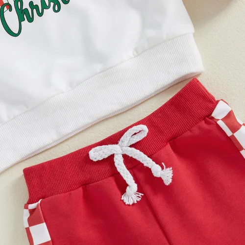 Miniatura 81 de BemeyourBBs Conjunto divertido de sudadera y pantalones de manga larga con letras divertidas para bebé niño y niño