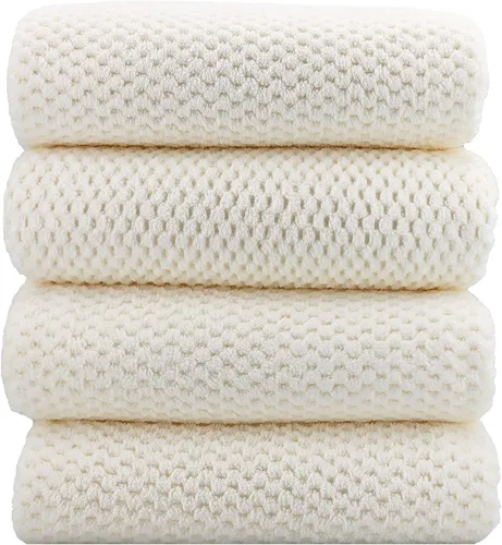 Miniatura 20 de YTYC Toallas, toallas de baño extra grandes de 29 x 59 pulgadas para baño, toallas de ducha súper suaves de secado rápido, peso ligero, microfibra