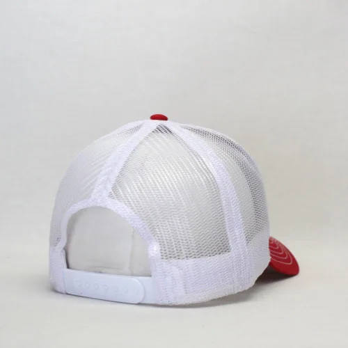 Miniatura 11 de Gorra de béisbol de camionero de malla de algodón de dos tonos de malla de algodón de dos tonos