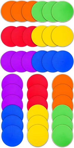 Miniatura 11 de Marcadores de puntos de 9/10 pulgadas, marcadores de goma antideslizantes de agilidad, conos de campo plano para gimnasio/fútbol PE, marcadores
