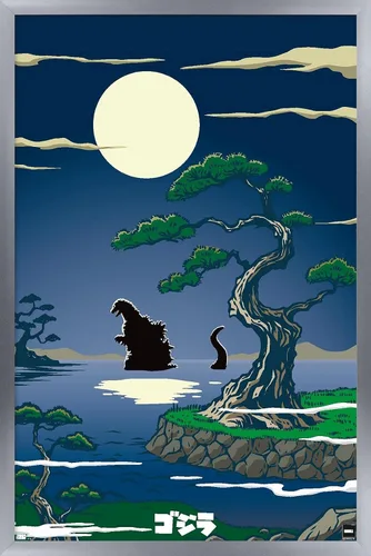 Miniatura 8 de Trends International Godzilla - Póster de pared de lago, 22.4 pulgadas de largo x 14.7 W, versión premium sin marco