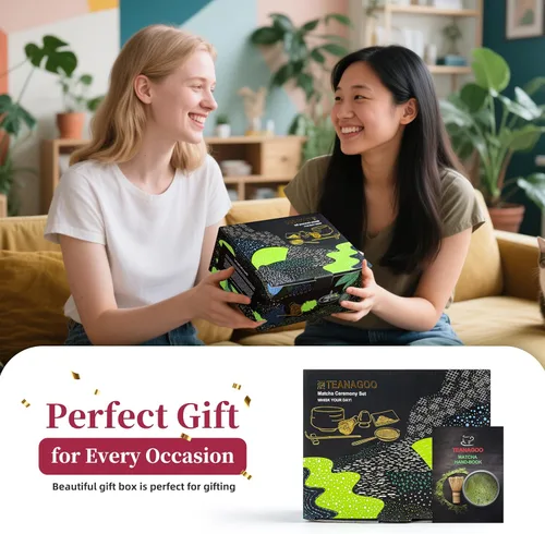 Miniatura 8 de TEANAGOO Juego de Batidor de Matcha Azul, Juego de Matcha de Ceremonia, Kit de Matcha Azul Degradado, Juego de Té de Matcha para Hacer
