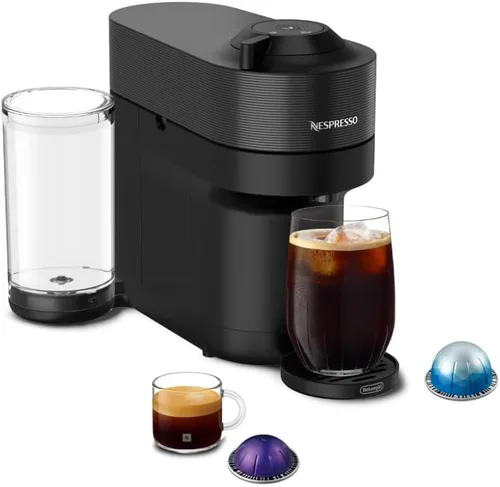 Miniatura 17 de Nespresso Edición Limitada Vertuo Pop+ Cafetera y Máquina de Espresso de De'Longhi, Amarillo Pastel
