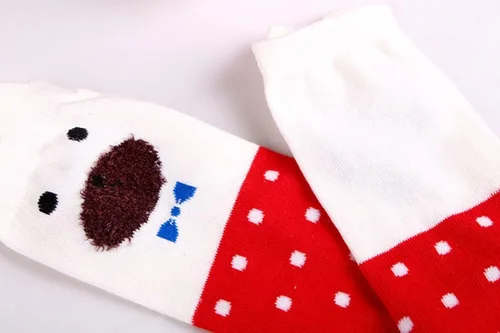 Miniatura 3 de Calcetines altos de algodón de dibujos animados para niños, talla única