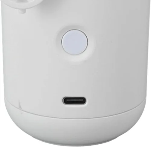 Miniatura 8 de Bomba de aire portátil para inflables con 4 boquillas, bomba pequeña de inflado rápido, mini bomba de aire eléctrica para bolsas de almacenamiento