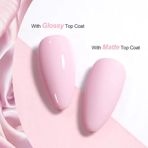 Miniatura 2 de GAOY Esmalte de uñas en gel pastel, 16ml (0.54 onzas líquidas) Rosa, esmalte de gel que se quita remojando y se cura con luz UV para primavera