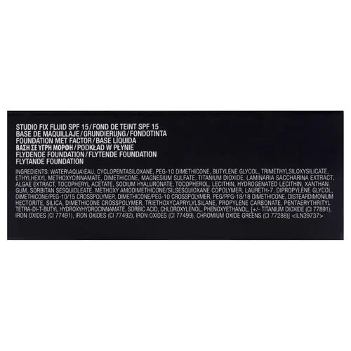 Miniatura 8 de MAC Studio Fix Base Fluid Foundation SPF5, NC37, Clean, 1 onza líquida (103522)