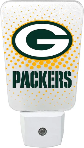 Miniatura 20 de Party Animal Luz nocturna LED del equipo de la NFL, con sensor automático y 3 ajustes de luz, diseño delgado de 5 pulgadas que se adapta a enchufes