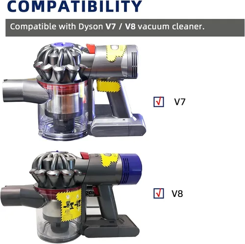 Miniatura 3 de Tapa de repuesto para depósito de polvo para aspiradora Dyson V7 V8 SV10 SV11, accesorios para cubo de polvo